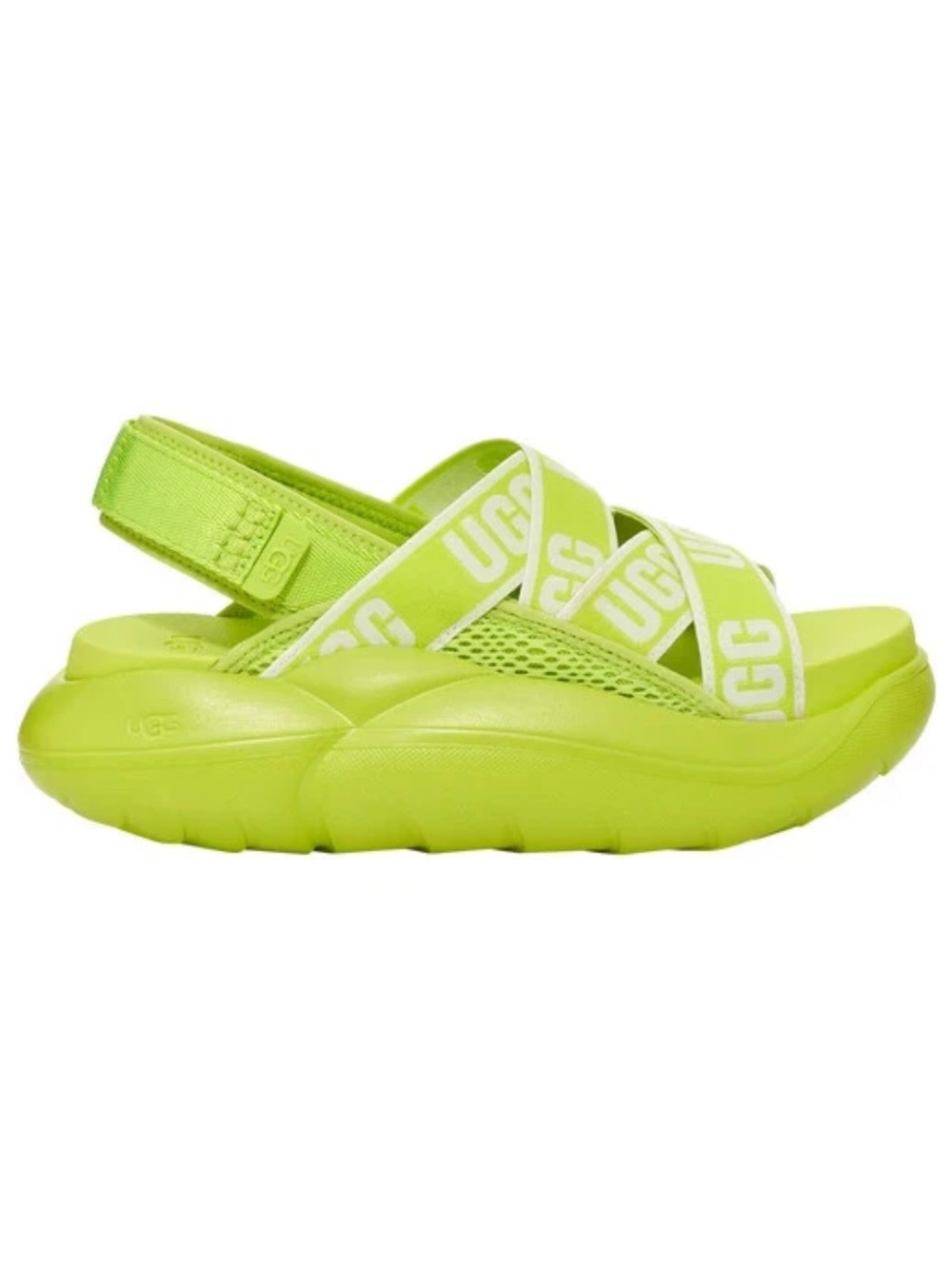 UGG WOMENS L.A SANDALS GREEN BRAND NEW WITH BOX